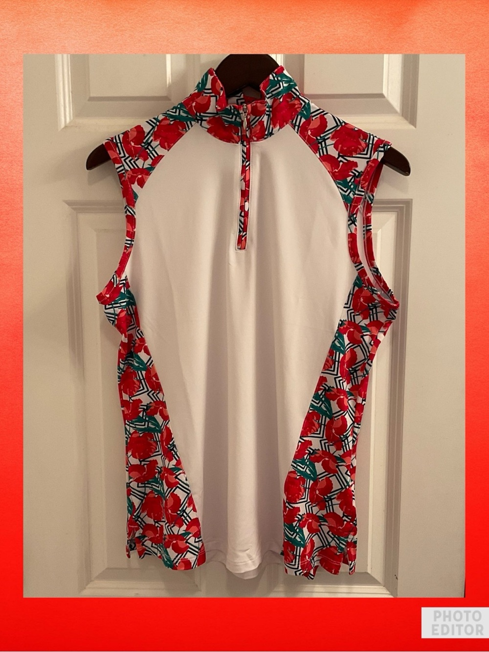 Bermuda Sands UPF 50 Sybill Sleeveless Top - NWT - Size Medium
